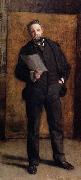 Thomas Eakins Portrait of Leslie W Miller France oil painting artist
